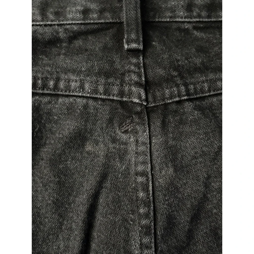 Vintage Wrangler Jeans Black 42x32 Denim 13MWZ Cowboy Cut Rodeo‎ Leather Patch